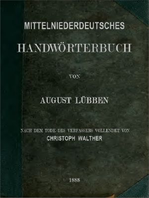 [Gutenberg 61948] • Mittelniederdeutsches Handwörterbuch